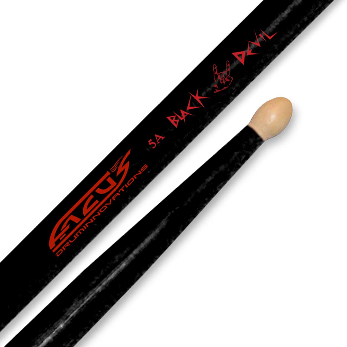 bacchetta hickory 5A black devil
