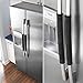 OUGAR8 Refrigerator Door Handle Covers,Keep Your Kitchen Clean from Fingertips,Drips,Food Stains,Perfect for Grill,Dishwasher(Black)