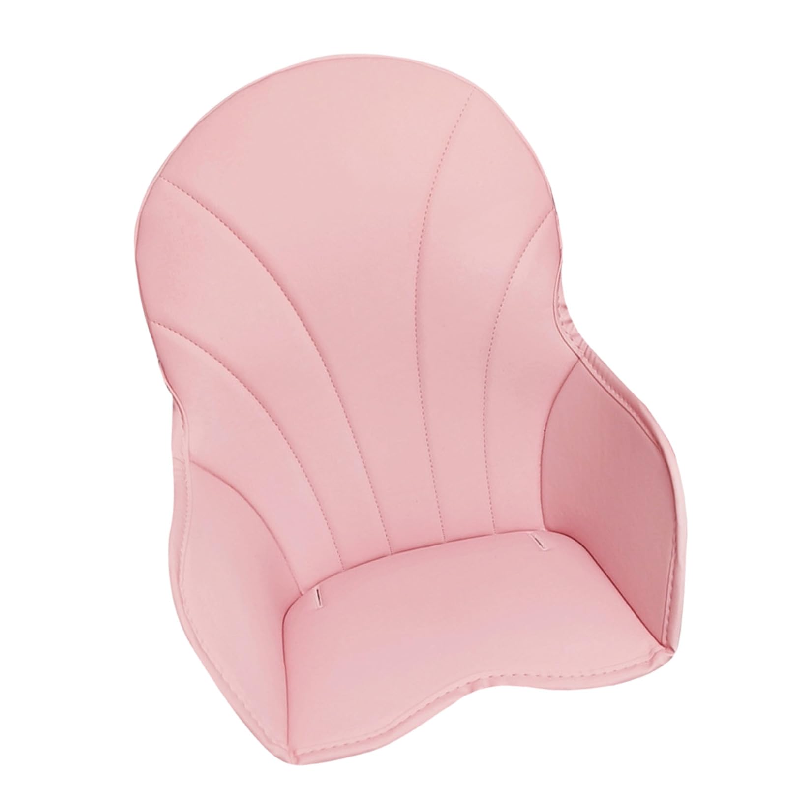 Sodeber Boys B Highchair Seat Cushion With Thick Sponge Layer Filling Accent Pu Leather Dinning Chair Mat For Long Time Use Chair Protector
