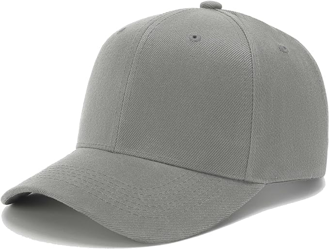 Image of Wholesale 20-Pack Solid Baseball Caps - DIY, Breathable, Adjustable Fit