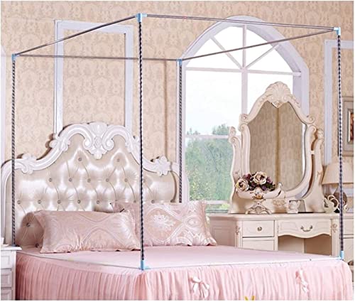 Poteau de baldaquin pour moustiquaire de lit double ambiance de chambre