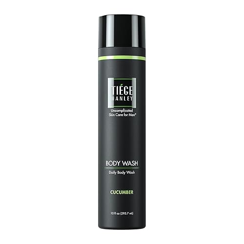Miniatura 7 de Tiege Hanley Gel de baño para hombre, con aroma a pepino, hidratante y limpiador, jabón corporal diario para hombres, elimina suavemente la