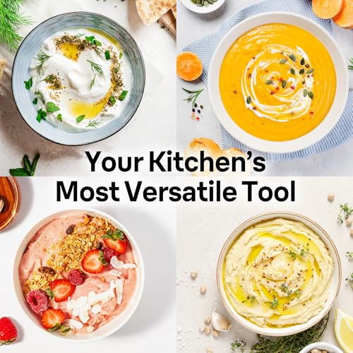 Braun MultiQuick 5 Immersion Hand Blender with Dual Speed + Turbo and Patented Technology, 350W - Includes Beaker and Whisk, Black, MQ505 image 4