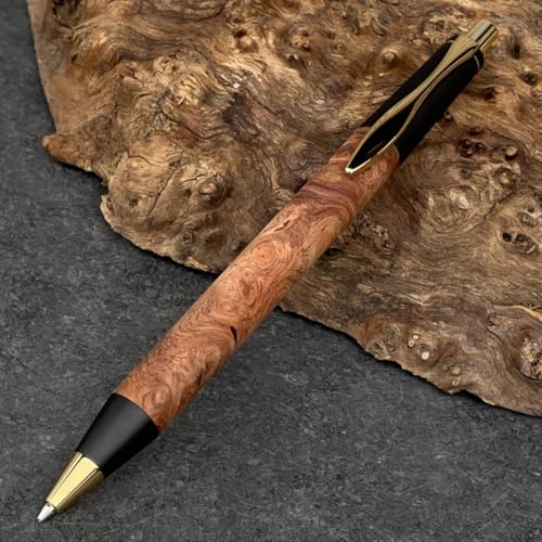 Amazon | 花梨瘤杢/SINPEN / 2つの内部機構を持つ新感覚の木軸ペン【約