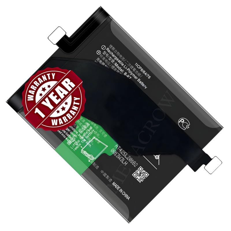 Image of Original B-K7 Battery Compatible for Vivo iQOO 3 5G (I1927, I1928, V1955A) - (4440mAh) - 1 Year Warranty JK1