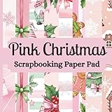 Photo Gallery pink christmas scrapbooking paper pad: 24 pages ( 8 designs x 3) of single sided, non perforated craft decorative sheets for ephemera, card making, ... nice gift for scrapbooker. 8.5 x 8.5 inches Photo Gallery pink christmas scrapbooking paper pad: 24 pages ( 8 designs x 3) of single sided, non perforated craft decorative sheets for ephemera, card making, ... nice gift for scrapbooker. 8.5 x 8.5 inches