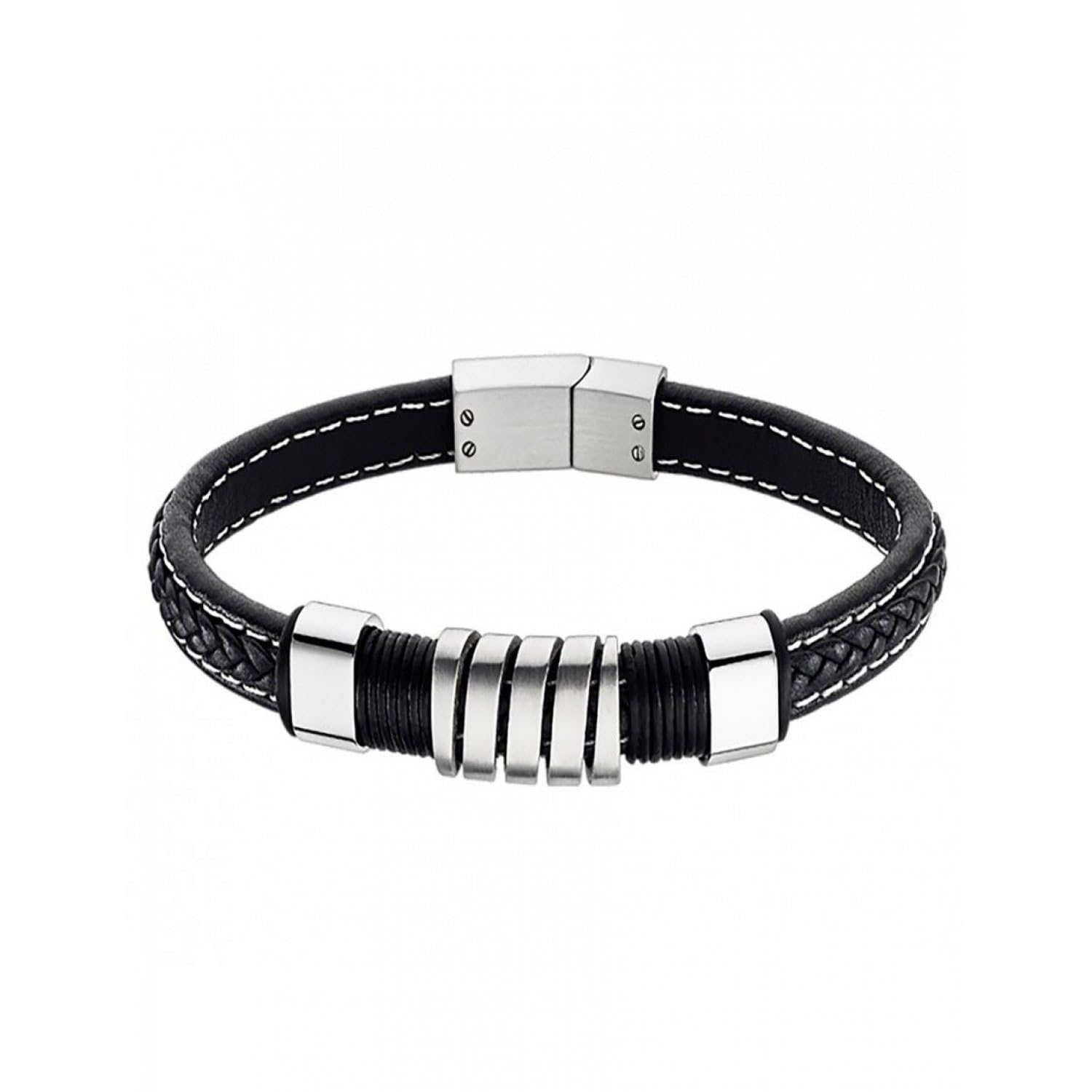 LOTUS STYLE Pulsera LS2056-2/1 Men Basic Cuero 218.00 mm Hombre