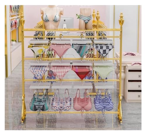 Portant à vêtements pour boutique de sous-vêtements au sol - 4
