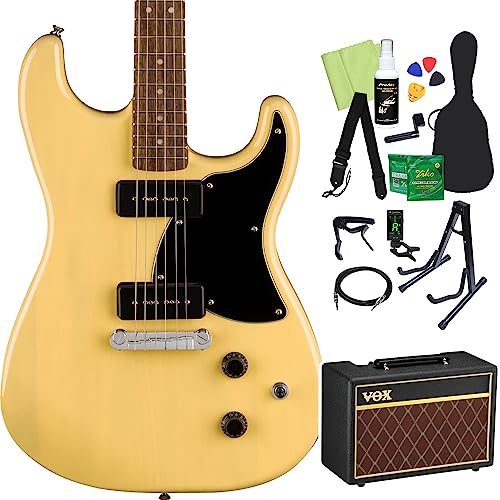 Squier by Fender Paranormal Strat-O-Sonic Vintage Blonde エレキギター初心者14点セット 【VOXアンプ付き】 ストラトソニック スクワイヤー/スクワイア
