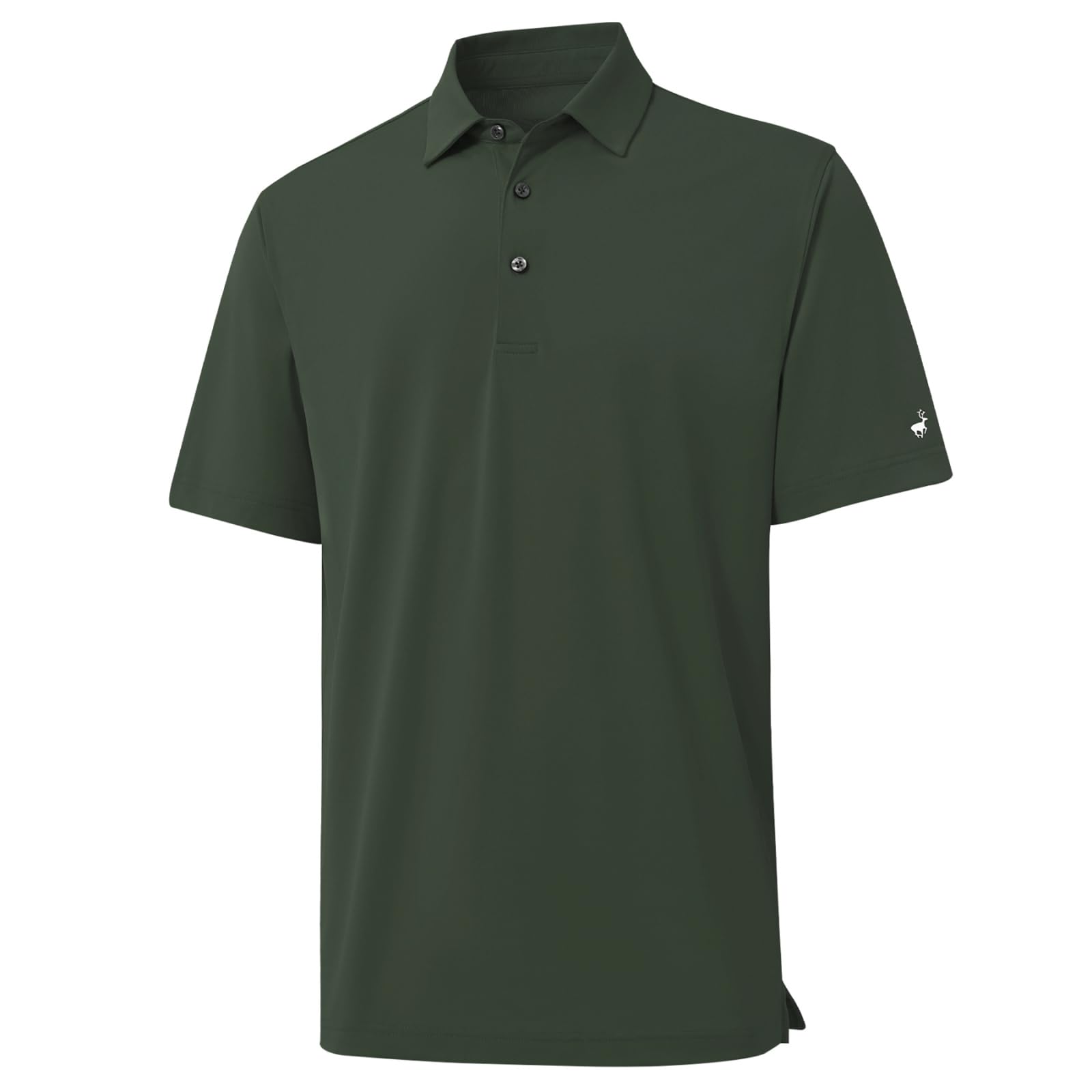 Rouen Golf Shirts for Men Dry Fit Performance Short Sleeve Moisture Wicking Plain Pique Casual Sports Mens Polo Shirts