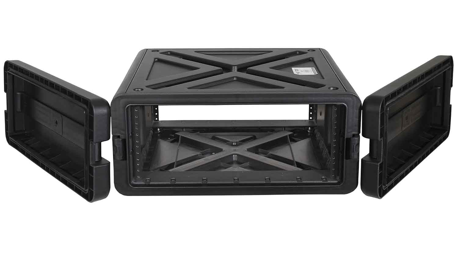 Prox XM-4U VaultX 4U Rack Air-Tight Estuche ABS Sellado al Agua, Negro, Talla única, Estuches, Black, Talla única, Estuches