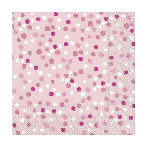 Boston International Dolly Light Rose Papierservietten