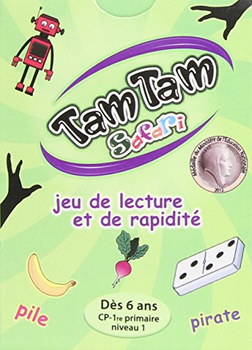 Tam Tam Safari - Jeu de lecture et de rapidité: Dès 6ans CP-1re...
