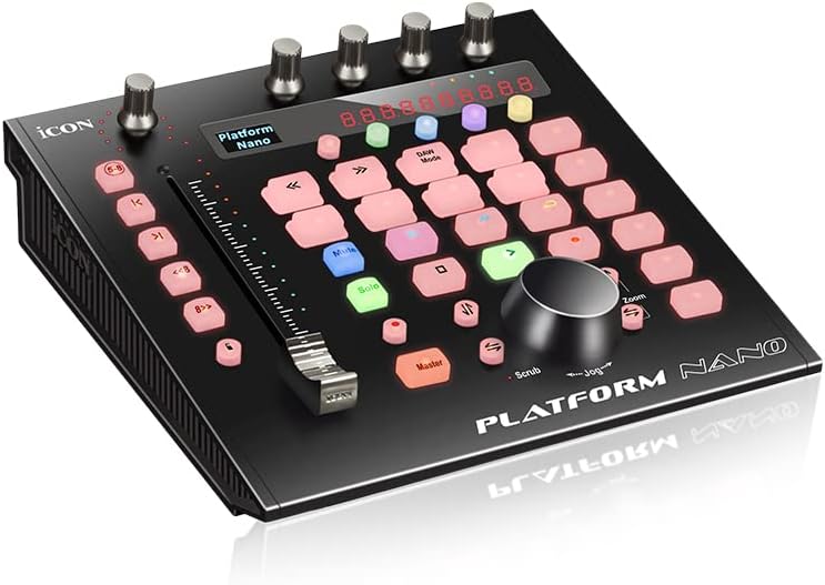 Amazon | iCON Platform Nano MIDIコントロールサーフェス【国内正規品 