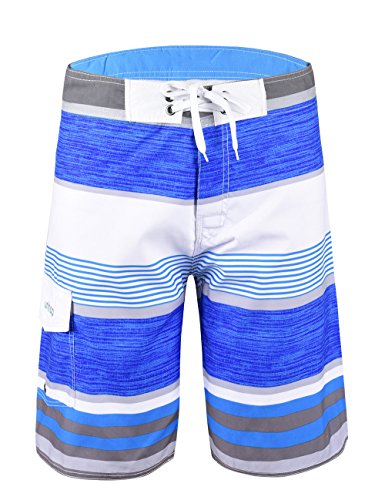 unitop Men's Board Shorts Summer Holiday Surf Trunks Quick Dry
