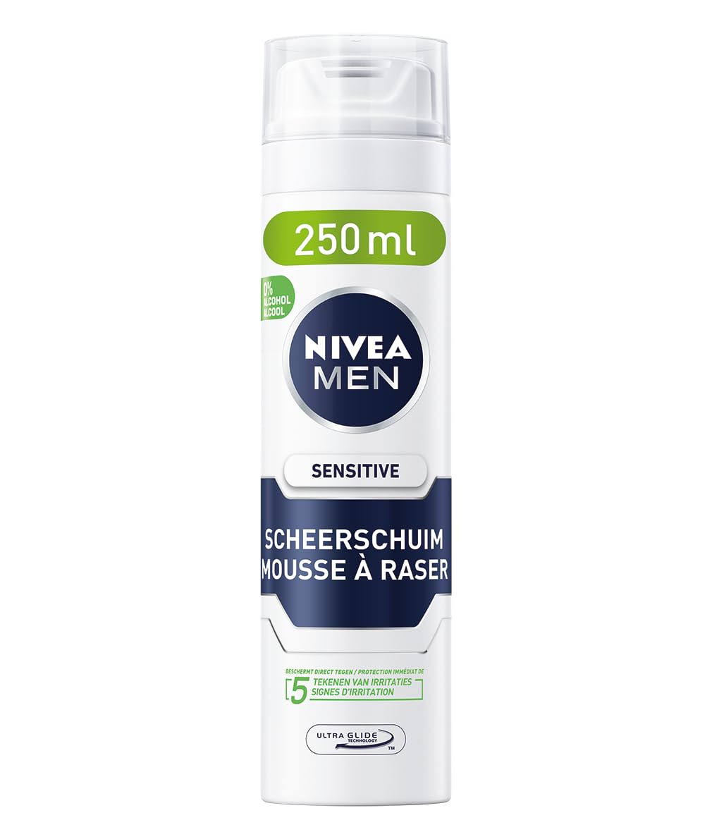 Nivea Men Sensitive Rasierschaum 12x250 ml