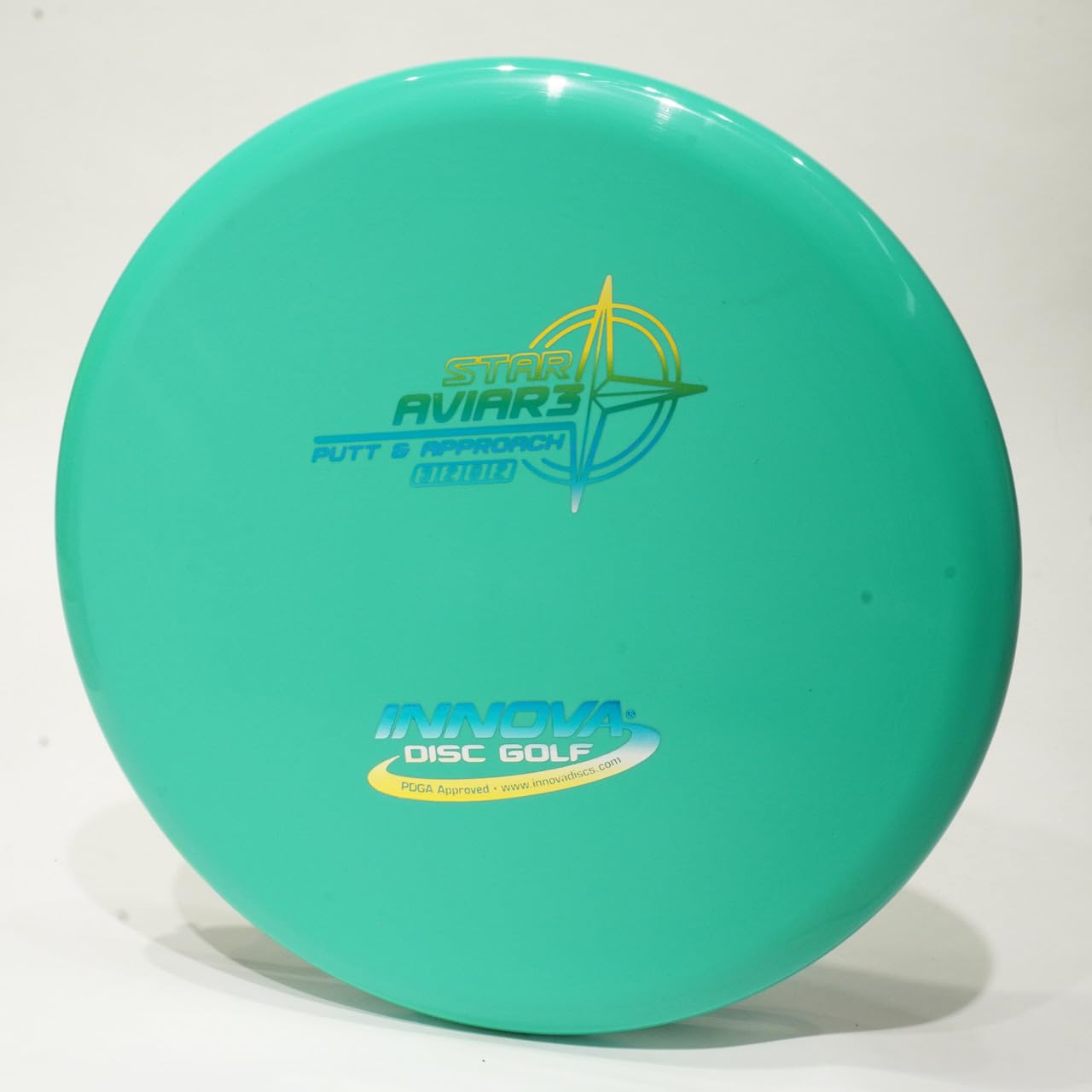 Innova Star Aviar3 Disc Golf Putter & Approach Disc, Pick Color/Weight [Stamp & Exact Color May Vary] Green (Bright) 150-159 Grams