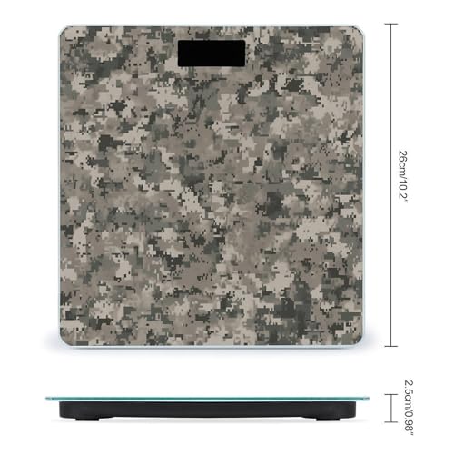 Báscula Digital de Baño Camuflaje Digital Army miniatura 2