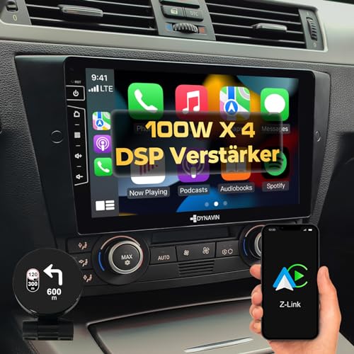 Autoradio GPS BMW E90 Dynavin D9-E90 avec écran tactile 9 pouces