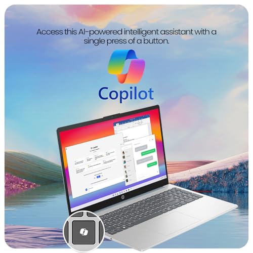 HP 15 AI-Powered Copilot Laptop 15.6" Touchscreen miniatura 6
