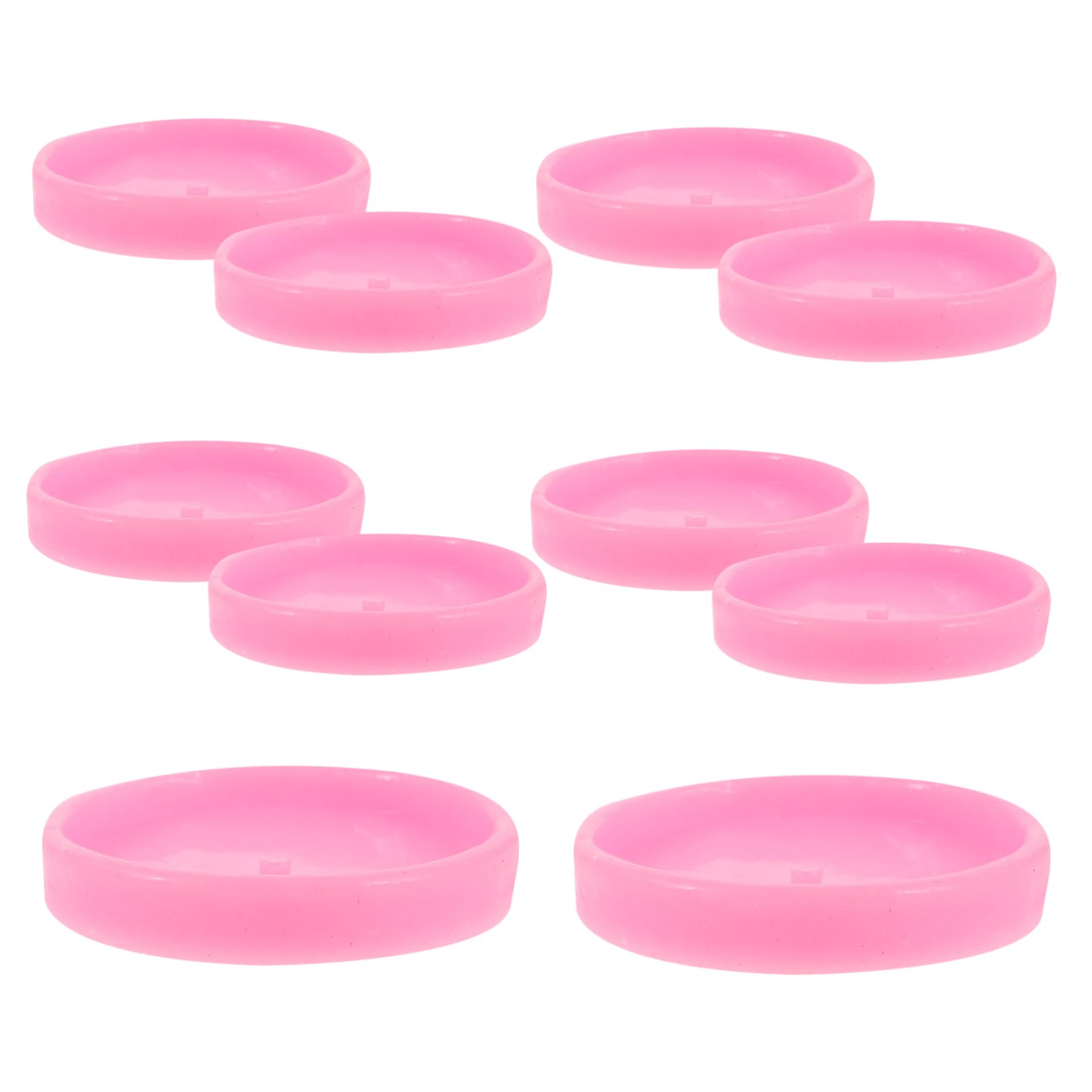NUOBESTY 50pezzi Stampo Silicone Flessibile Per Ciondoli e Portachiavi Per Creazioni Diy Aromaterapia Utile e Pratico Per Amanti Artigianato