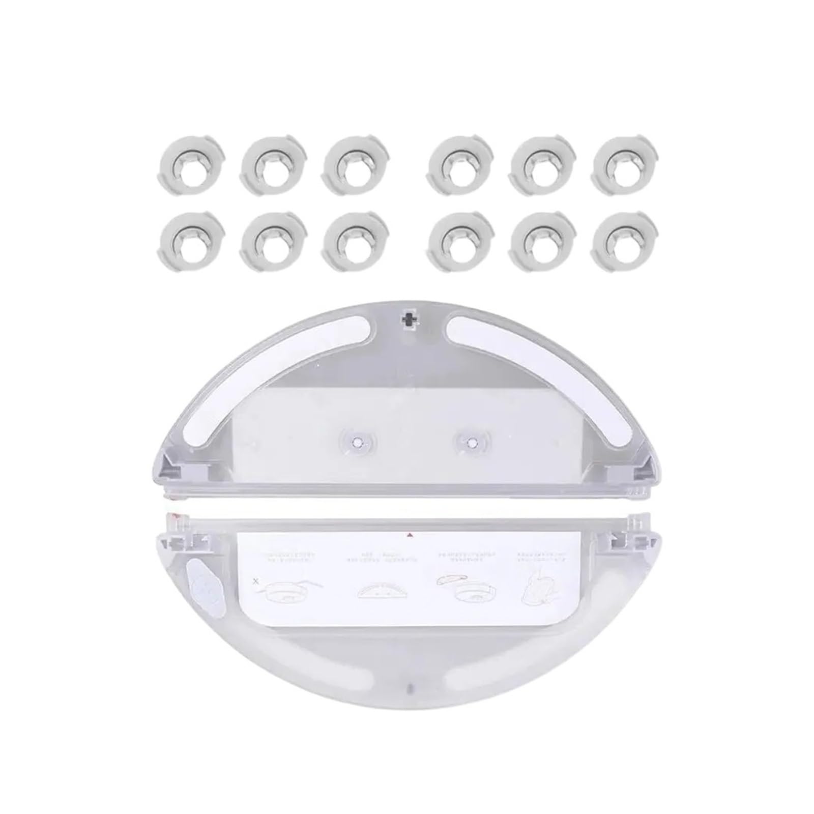 MWMYQUEXT Compatible For Roborock S5 S50 S51 S55 S6 S60 S65. Vacuum Cleaner Water Tank And Filter Replacement Parts(1water tank12filters)