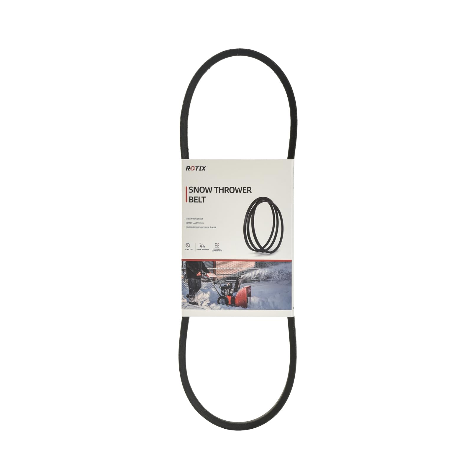Belt for MTD 754-0101A 954-0101A Snowblower Replacement (1/2x35