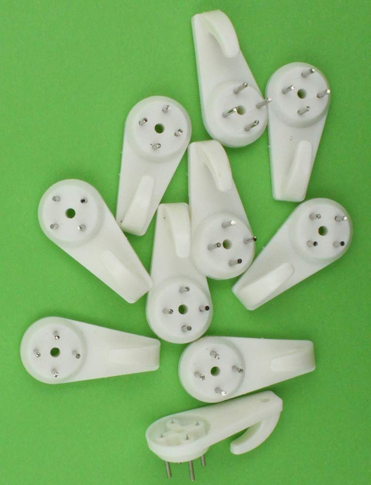 60 PCS CROCHET Mural Pour Cadre Photo Support De Plaque Adhésif Murale EUR 14,75 - FR