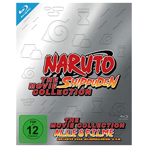 Naruto Shippuden - The Movie Collection (8 Blu-rays)