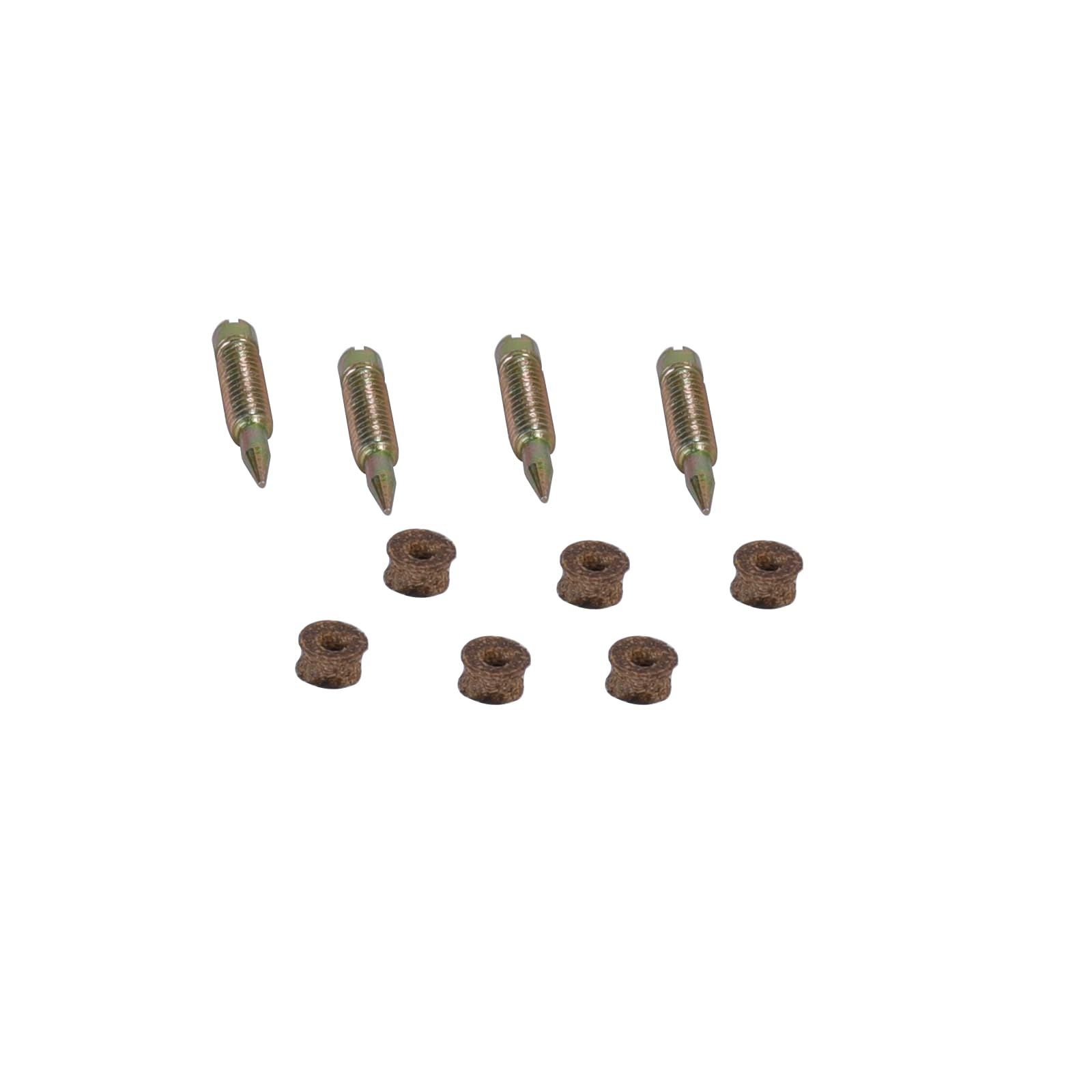 16-27 Air Idle Mixture Screw kit Replacemet for Holley QFT AED CCS Idle Mixture Screws with Cork Gaskets Air Fuel 1015-40 Compatible with Holley 2300