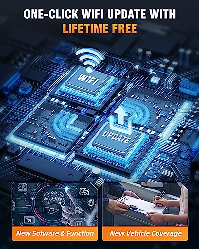 Foxwell Nt726 All System Obd2 Scanner Diagnostic Tool Automotive Diagnostic Code Reader Scan Tool With 8 Service Oil/Epb/Dpf/Sas/Tpms/Abs Bleeding/Injector Coding/Throttle Reset Upgrade Nt624 Elite #TOP7