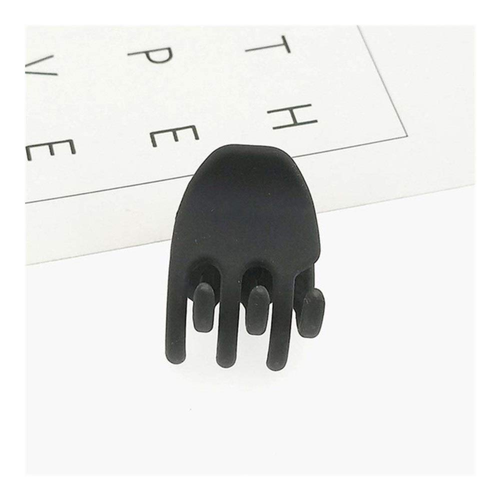 chenran Fashion 1Pcs Simple Style Hair Women Fashion Temperament Scrub Hair Pins And Clips DIY Hair Styling Tools Hair Accessories Hair Clips (Color : Black)