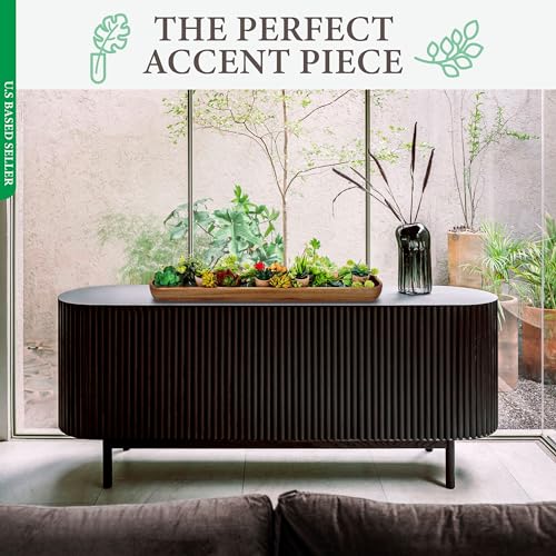 Dough-Bowl-for-Decor-30-Inch-Long-Wooden-Tray-Baguette-Trough-Acacia-Wood-Decorative-Oblong-Centerpiece-Boat-Rustic-Primitive-Farmhouse-Amish-Fruit-Bowl-for-Long-Table Dough Bowl for Decor 30 Inch Long Wooden Tray Baguette Trough Acacia Wood Decorative Oblong Centerpiece Boat Rustic Primitive Farmhouse Amish Fruit Bowl for Long Table