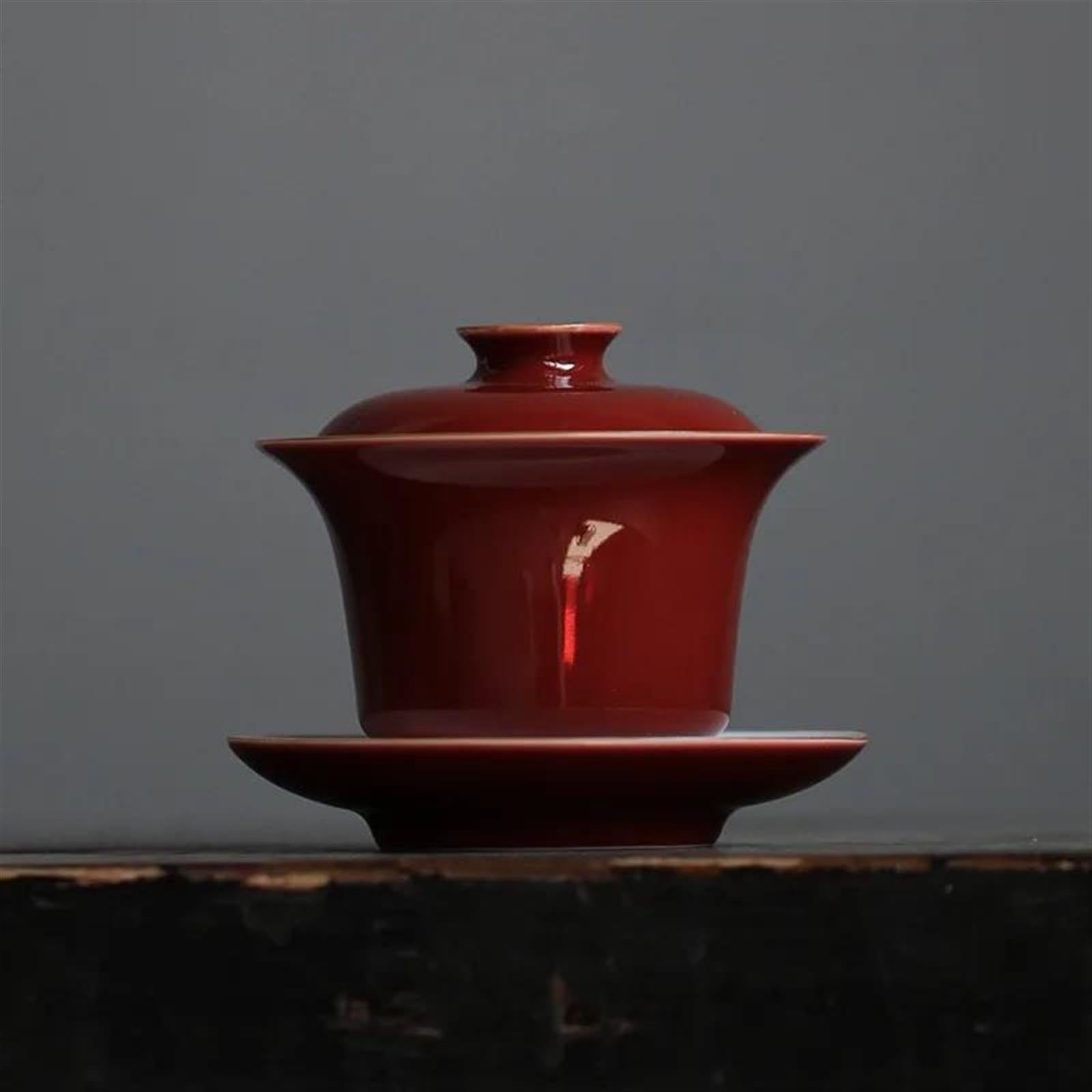 Teekanne, Reise-Teesets, Nachmittagstee-Set (140 ml), Kung-Fu-Teeset, Gaiwan-Tasse, handbemalt, Elegante Teekanne aus Jingdezhen, Wasserkocher, Kaffeetasse, chinesische Teekanne