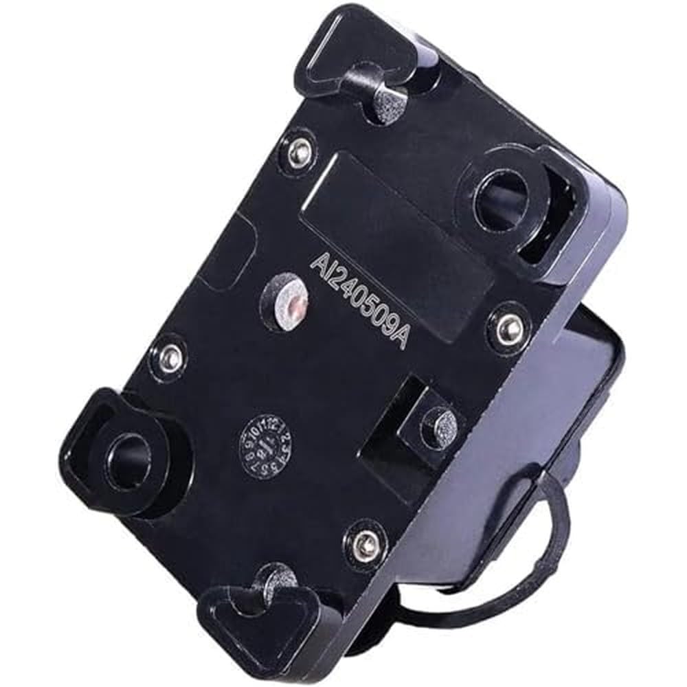 Interruttore Automatico A Ripristino Manuale 30-250A Protezione Da Sovraccarico Impermeabile Ad Alta Tensione IP67 Con Interruzioni Di 3/8 Perni Componenti elettrici(50A)