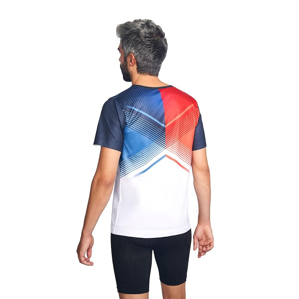 HG Sport Maglietta A Maniche Corte Printed 2XL-3XL