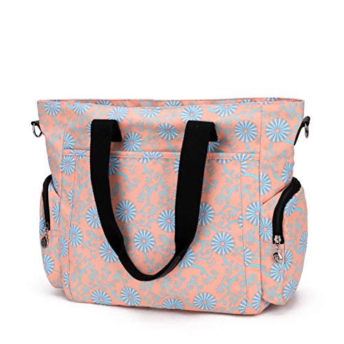 Shoulder Bags Tote Bag Handbag Waterproof Large Lightweight Travel Totes Gym Totes for Gym Hiking Picnic Travel Beach (Blue Sunflower TB)