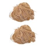 Encender chimenea con gel 34 Happyyami 2 Paquetes Seda de Yute Recargable Gel Artilugio Accesorios Equipo mechero pitillera arrancador de de Supervivencia para Acampar iniciador de de Campamento