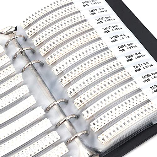 Fasizi 1% 1206 SMD Resistor Cartella Assortita (0