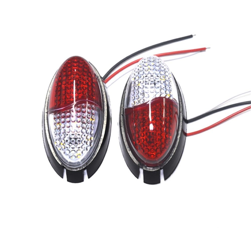 Clignotant rétroviseur droit double face pour remorque et camion