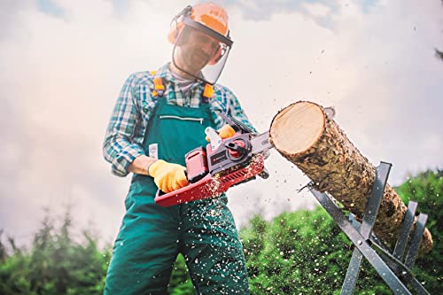 Einhell Motosierra sin cable GE-LC 36/35 Li-Solo Power X-Change (Li-Ion, 36 V, 33 cm de longitud de corte, 15 m/s de velocidad de corte, motor eléctrico sin escobillas, sin batería ni cargador)