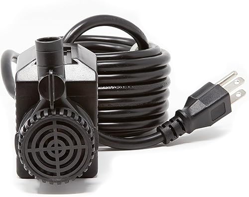 Miniatura 2 de Beckett Bomba de agua sumergible de 290 GPH Bomba de fuente de flujo de agua ajustable, elevación máxima de 6.5 pies, bomba de estanque de 20