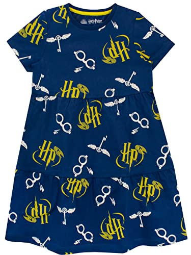 Harry Potter Robe Fille Bleu 9-10 Ans