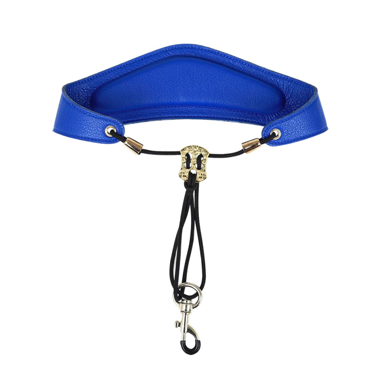 SUPVOX 1Pc Thickened Saxophone Neck Strap Soft Sax Strap Blue Reduces Shoulder Pressure for Enhanced Performance