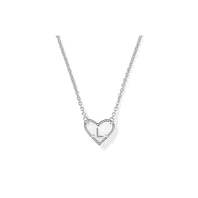 Kendra Scott Heart Letter L Short Pendant Women