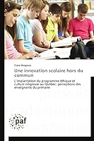 Une Innovation Scolaire Hors Du Commun 3838146026 Book Cover