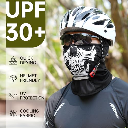 Image of Balaclava Ski Mask, Sun UV Protection Breathable Full Head Face Mask for Men Women Skiing Cycling