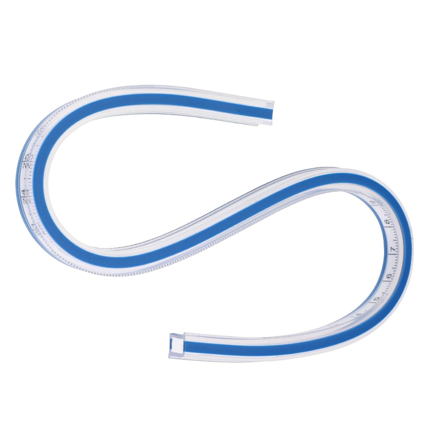Bendable Ruler Double Side Scale Measuring for Drawing Drafting Engineering Sewing