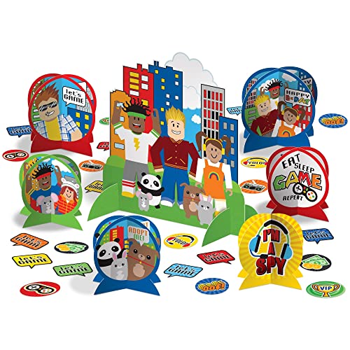 Image of Party Town Table Decorating Kit - 27 Pc Set - Perfect for Birthdays, Holidays, and Kids Events