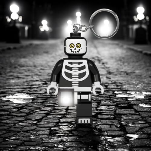 Porte clés squelette lumineux LEGO - vue 6